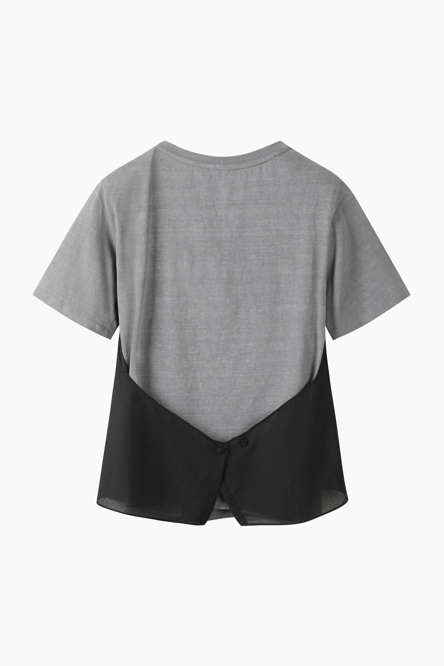 T-shirt com top em contraste - ucb_image_FS