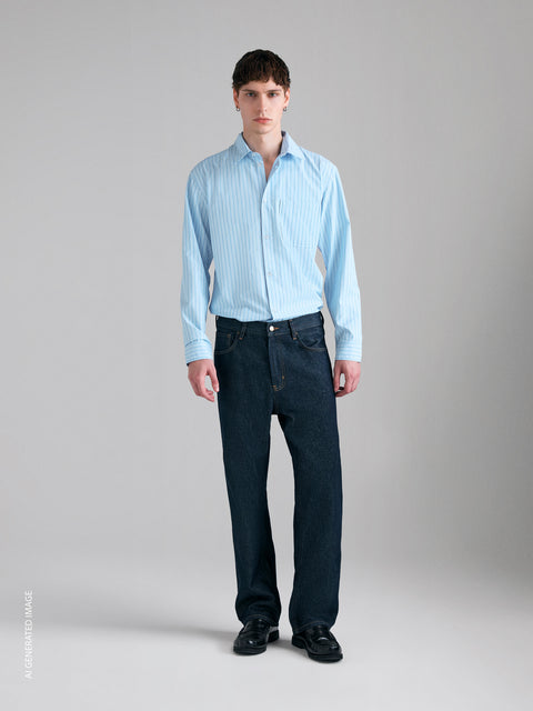 Camisa riscada com bolso pequeno - ucb_image_F