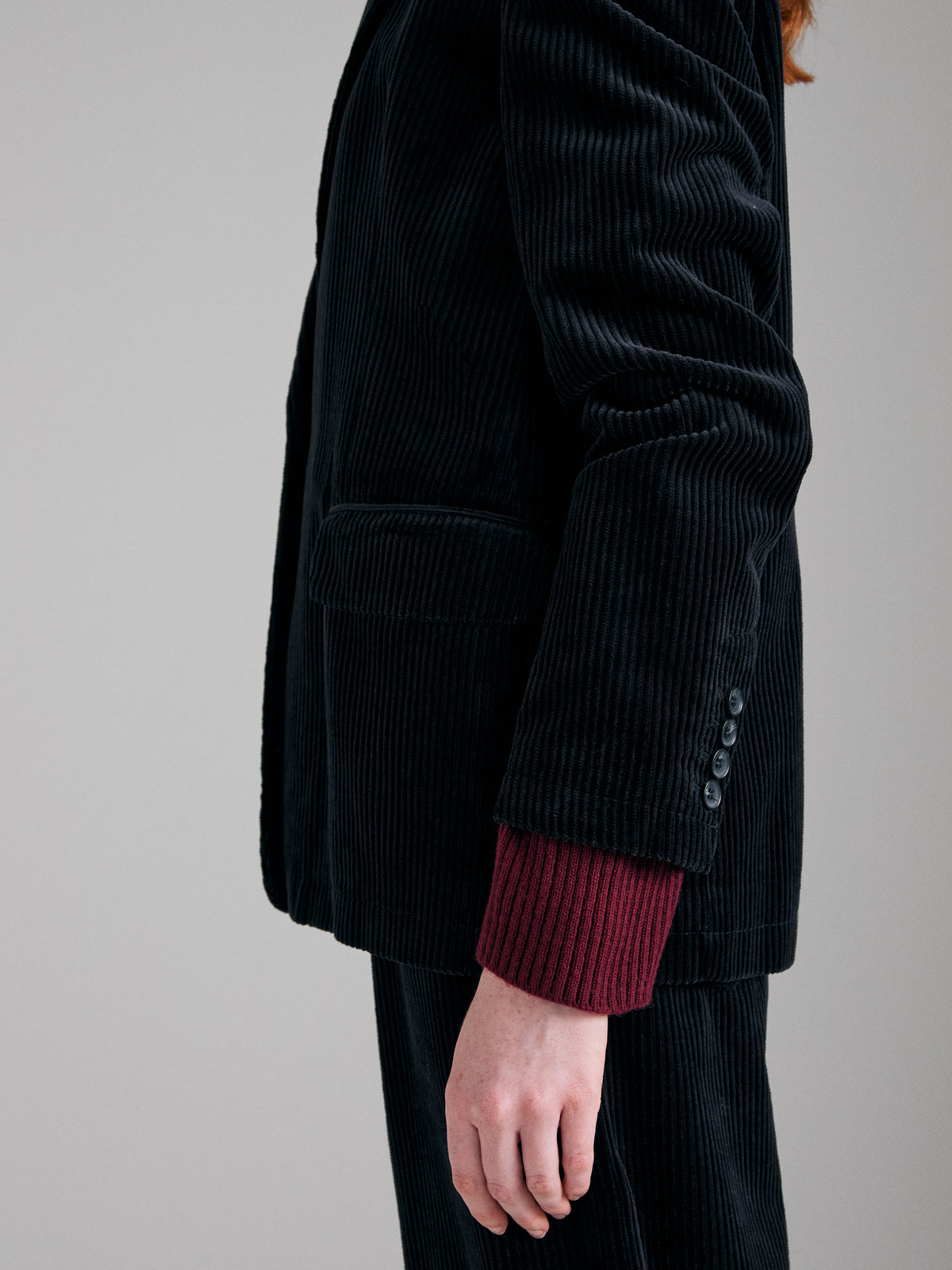 Blazer relaxed fit de veludo canelado - ucb_image_FY