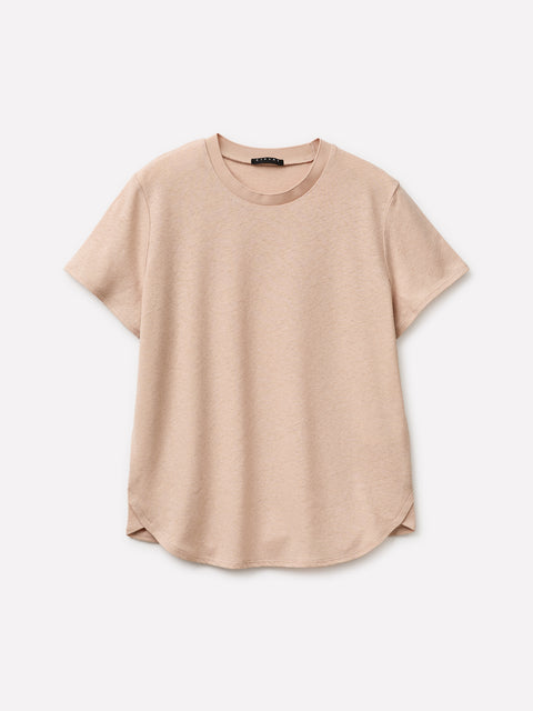 T-shirt em mistura de linho - ucb_image_FS