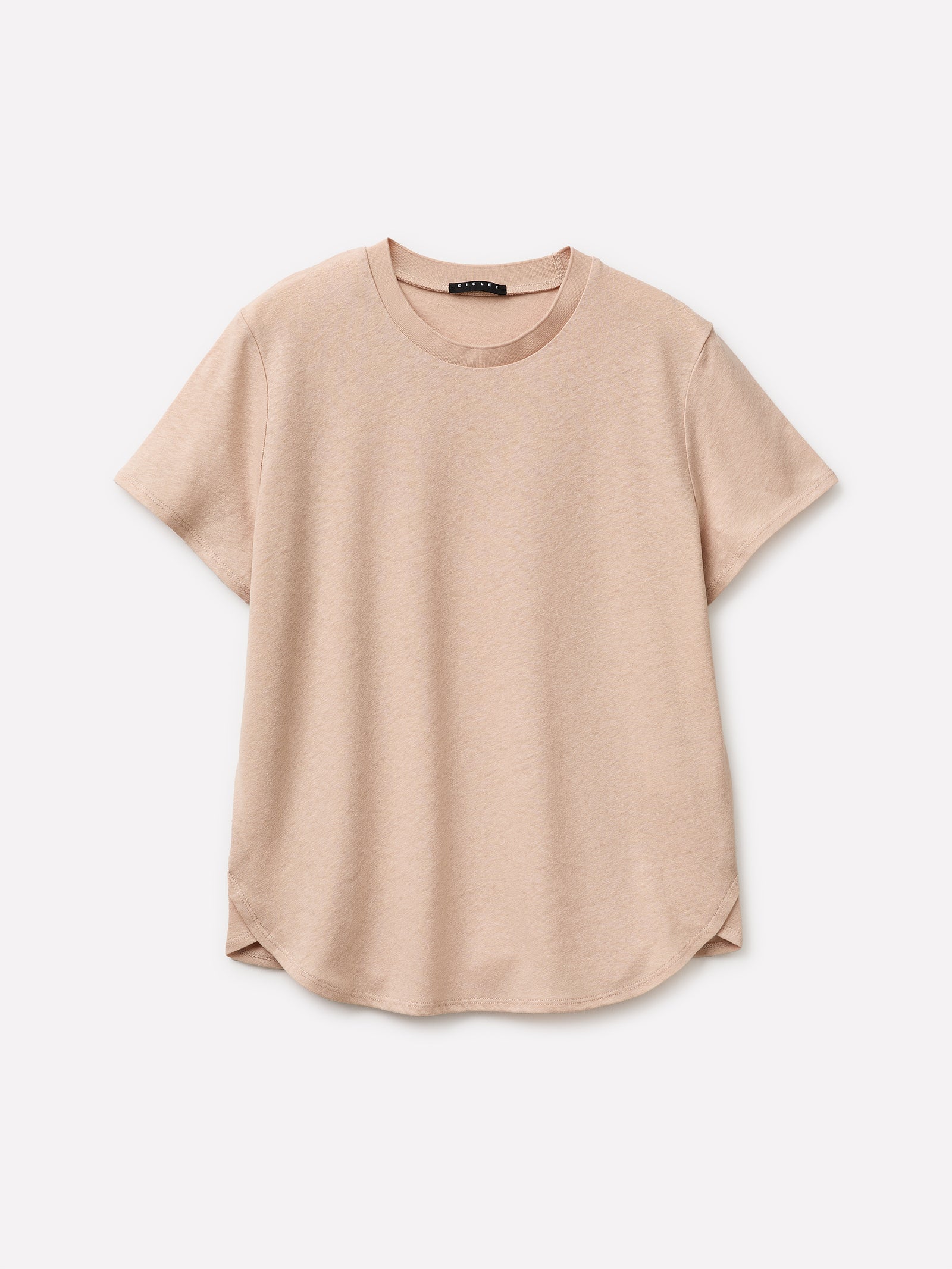 T-shirt em mistura de linho - ucb_image_FS