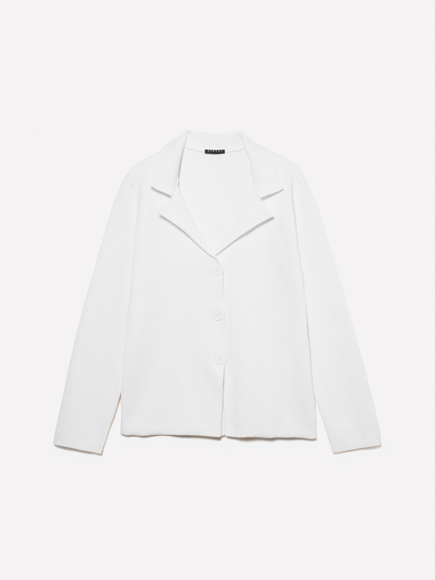 Blazer de malha branco nata - ucb_image_FS