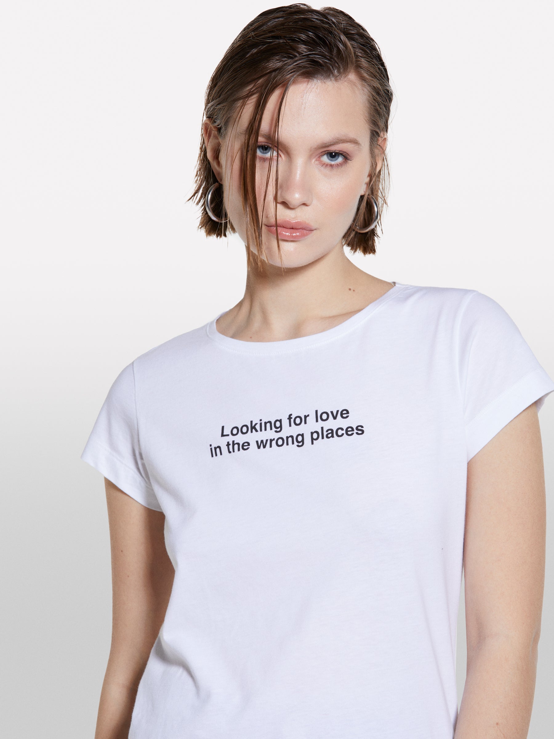 T-shirt branca com estampa lettering - ucb_image_FY