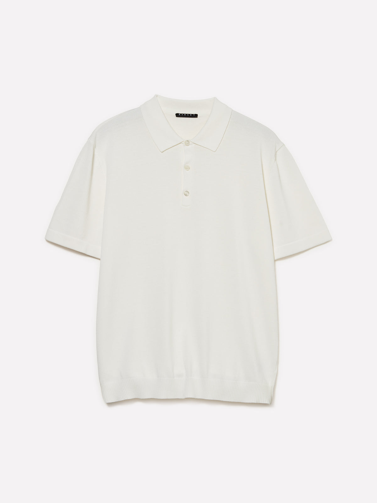 Polo de malha branco nata - ucb_image_FS