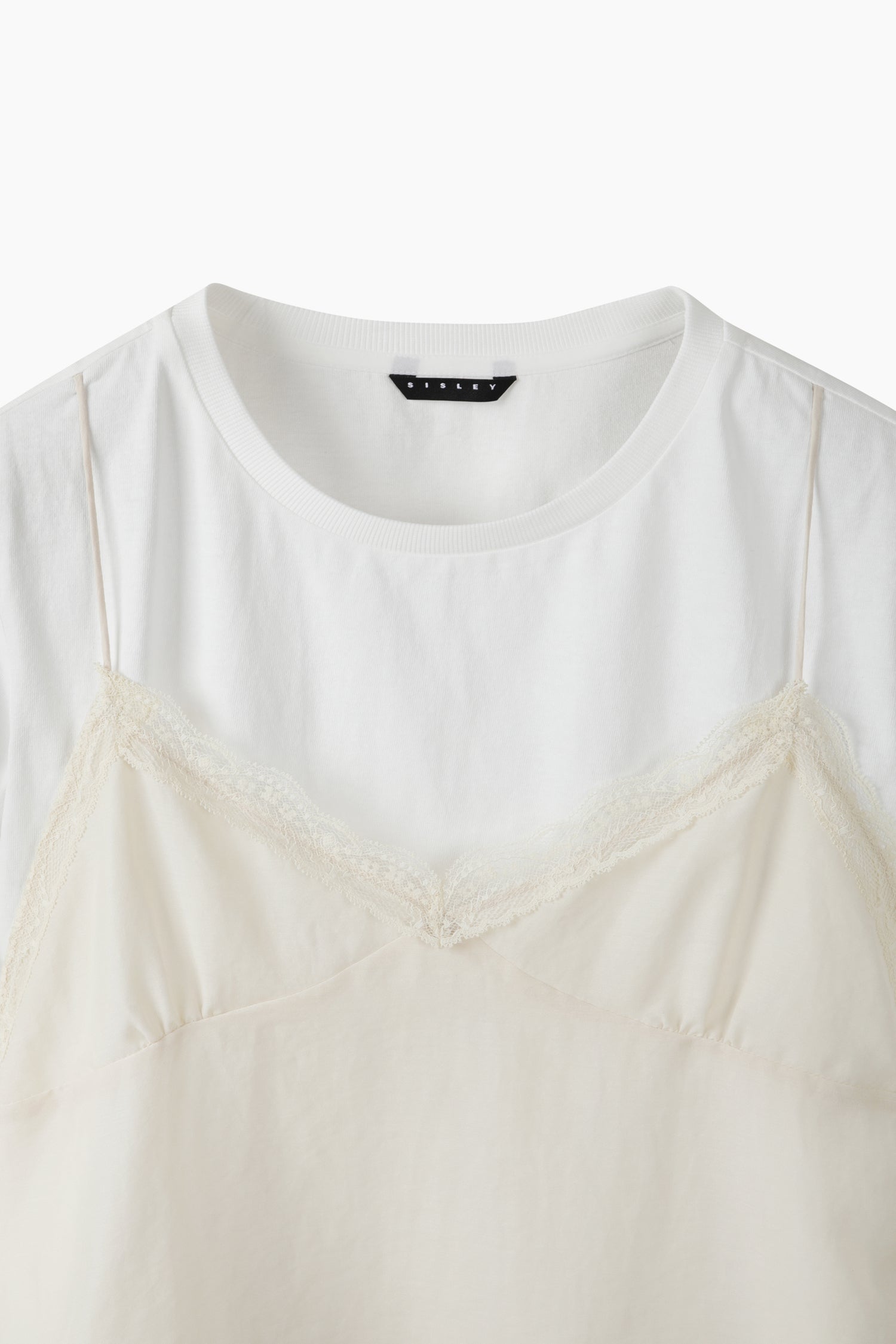 T-shirt com top em contraste - ucb_image_BS