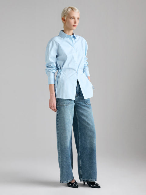 Camisa às riscas com atilhos - ucb_image_F