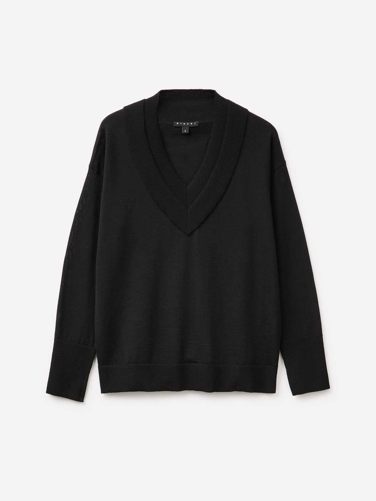 Maglia scollo a V 100% lana - ucb_image_FS
