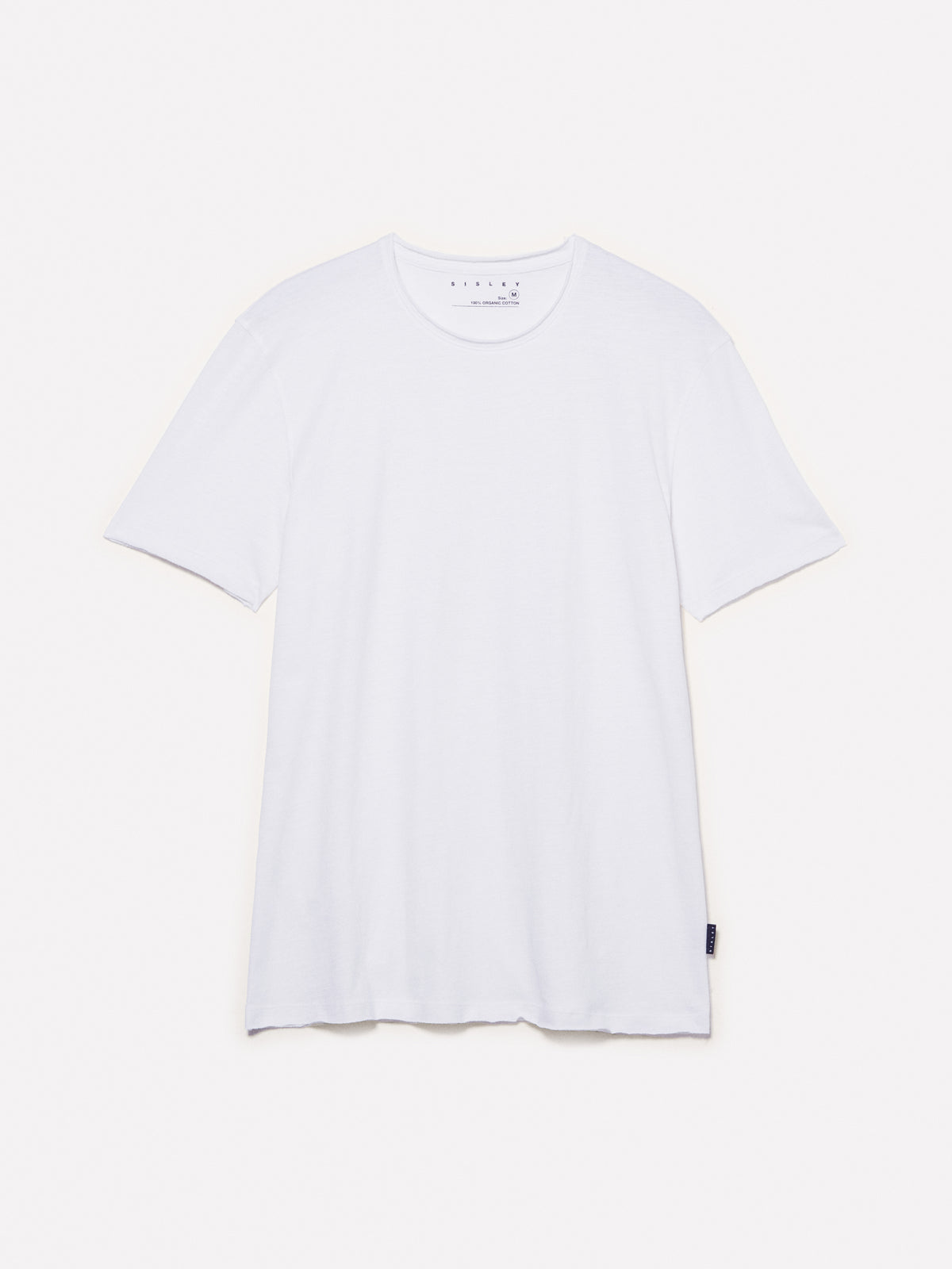 T-shirt branca com corte vivo - ucb_image_FS