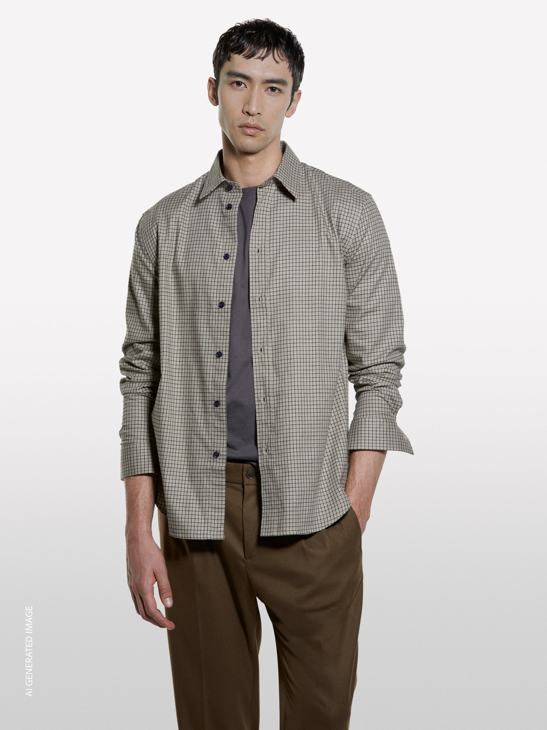 Camicia di flanella chiara - ucb_image_FY