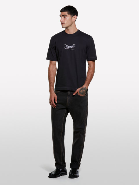 T-shirt preta com estampa - ucb_image_F