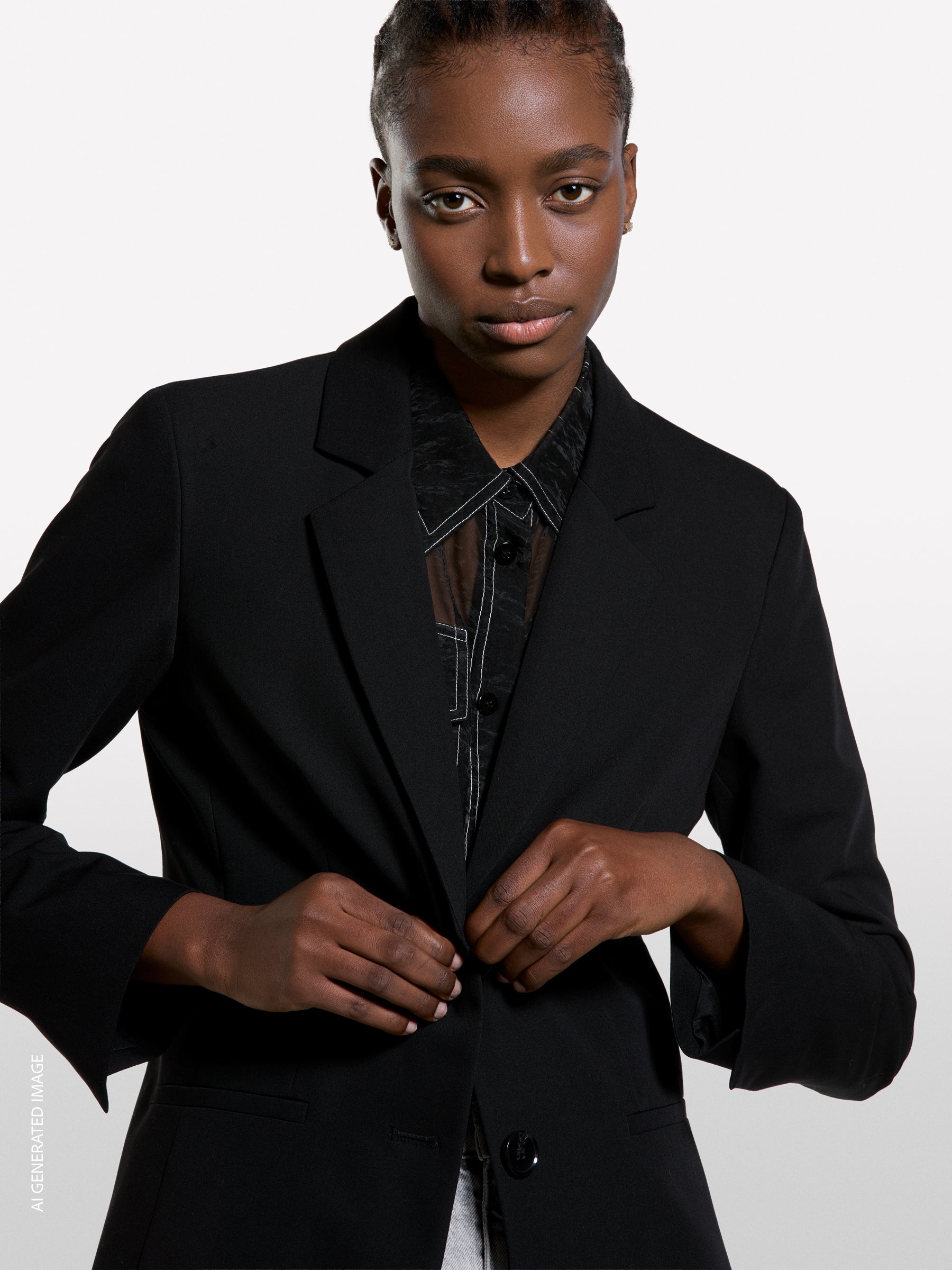 Blazer de corte justo - ucb_image_FY