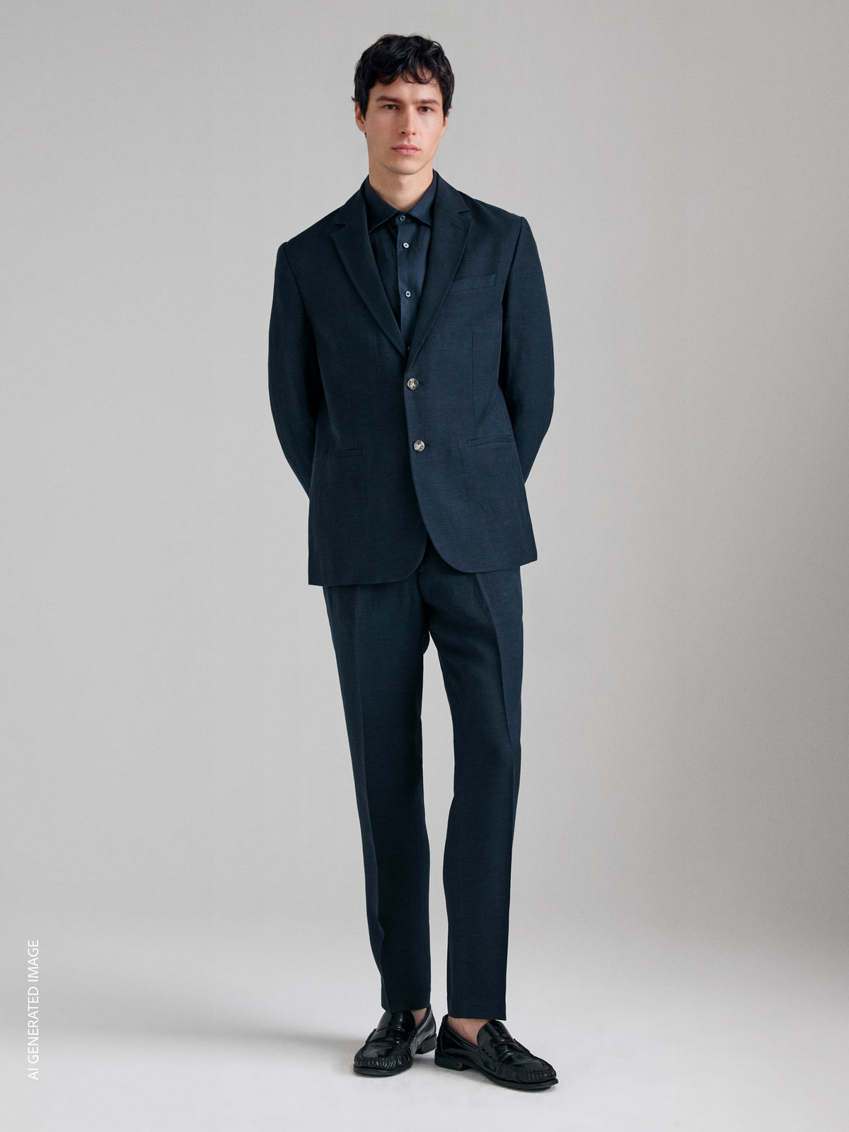 Blazer em mistura de linho - ucb_image_F