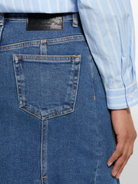 Saia de jeans evasé azul - ucb_image_FY