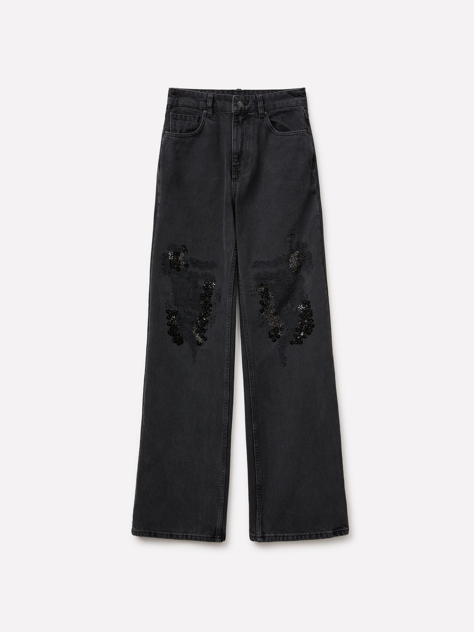 Jeans com lantejoulas e miçangas - ucb_image_FS
