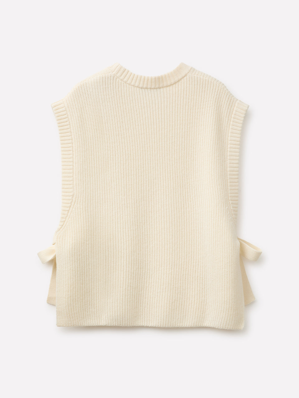 Gilet in maglia con lacci  - ucb_image_BS