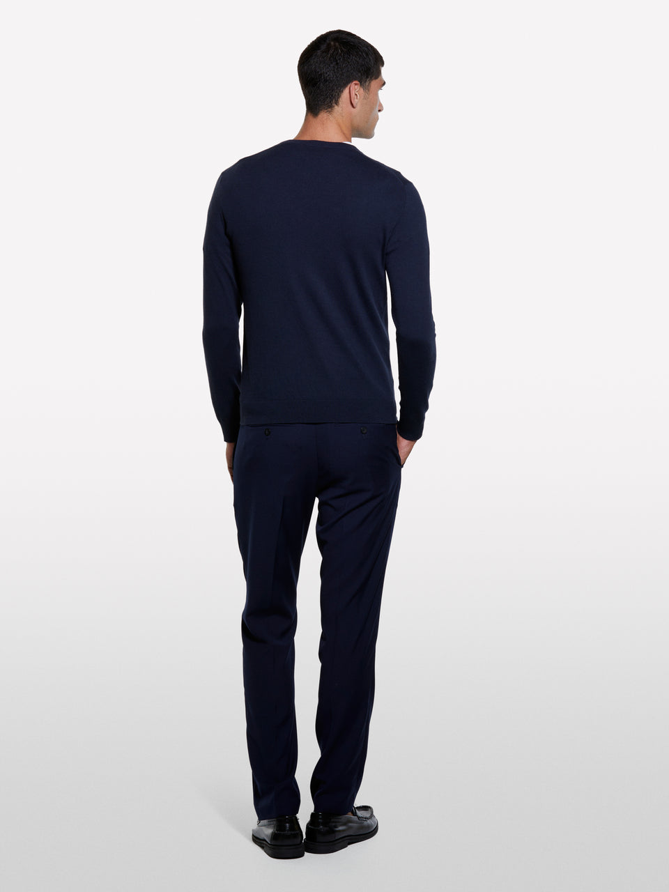 Camisola de gola redonda regular fit - ucb_image_B