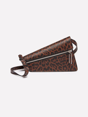 Bolsa assimétrica animalier