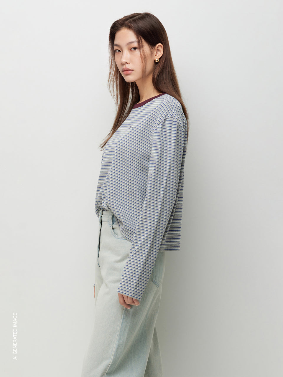 T-shirt às riscas - ucb_image_F