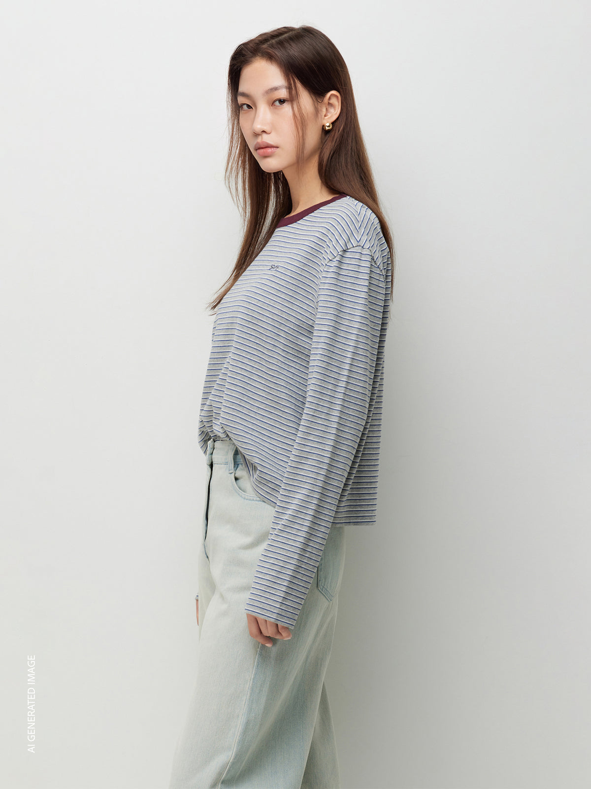 T-shirt às riscas - ucb_image_F