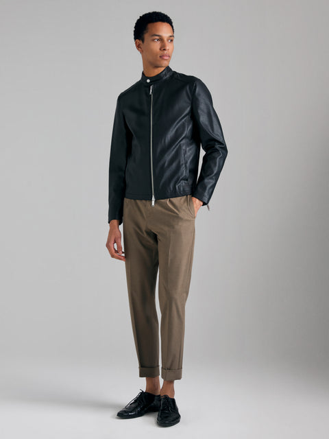 Blusão biker preto slim fit - ucb_image_F