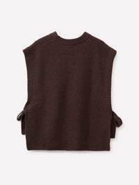 Gilet in maglia con lacci  - ucb_image_BS