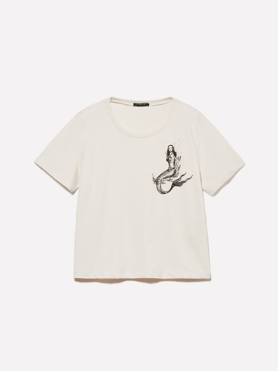 T-shirt areia com estampa de sereia - ucb_image_FS