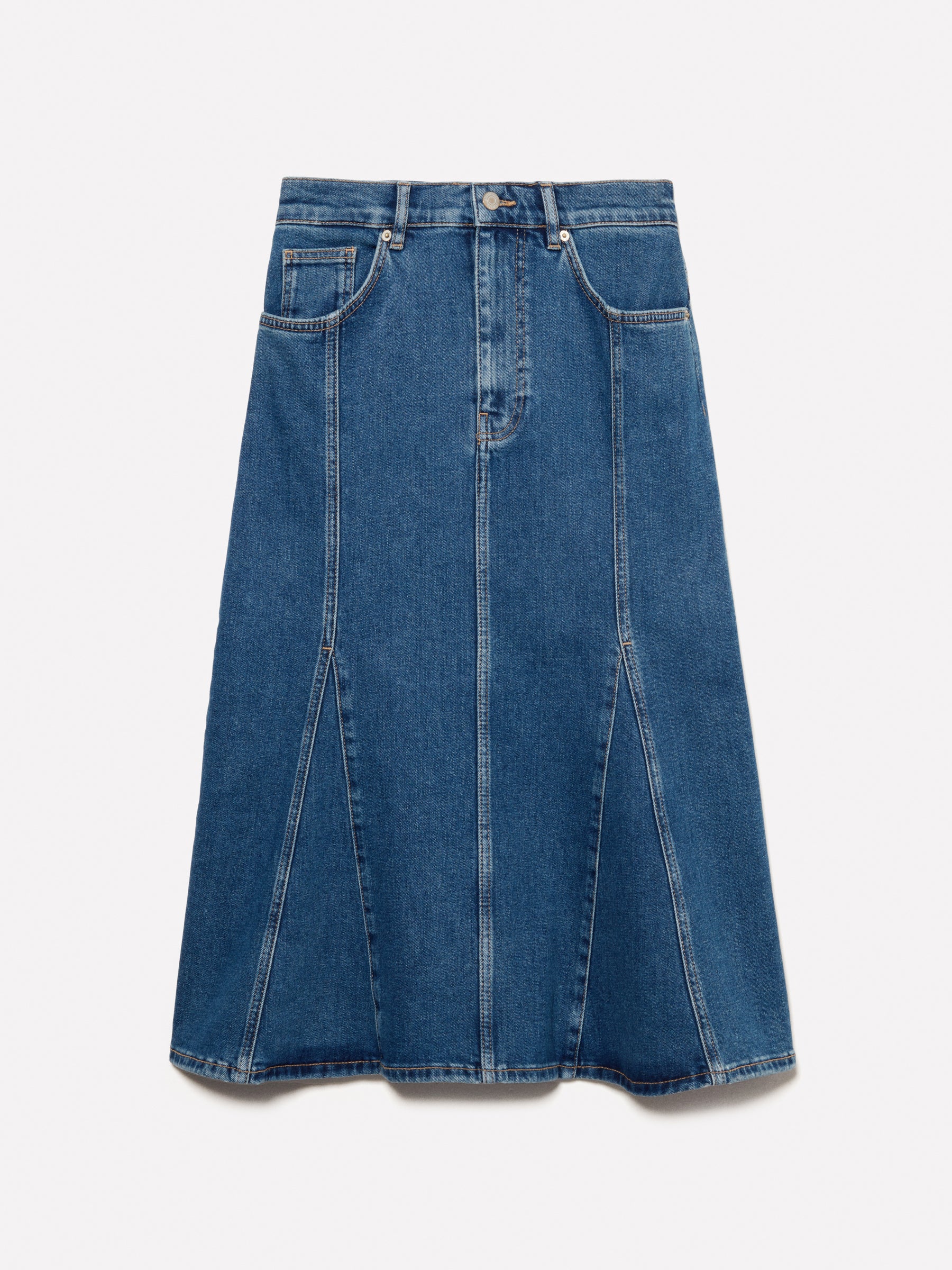 Saia de jeans evasé azul - ucb_image_FS