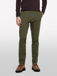 Calças chinos slim fit verde militar - ucb_image_FY