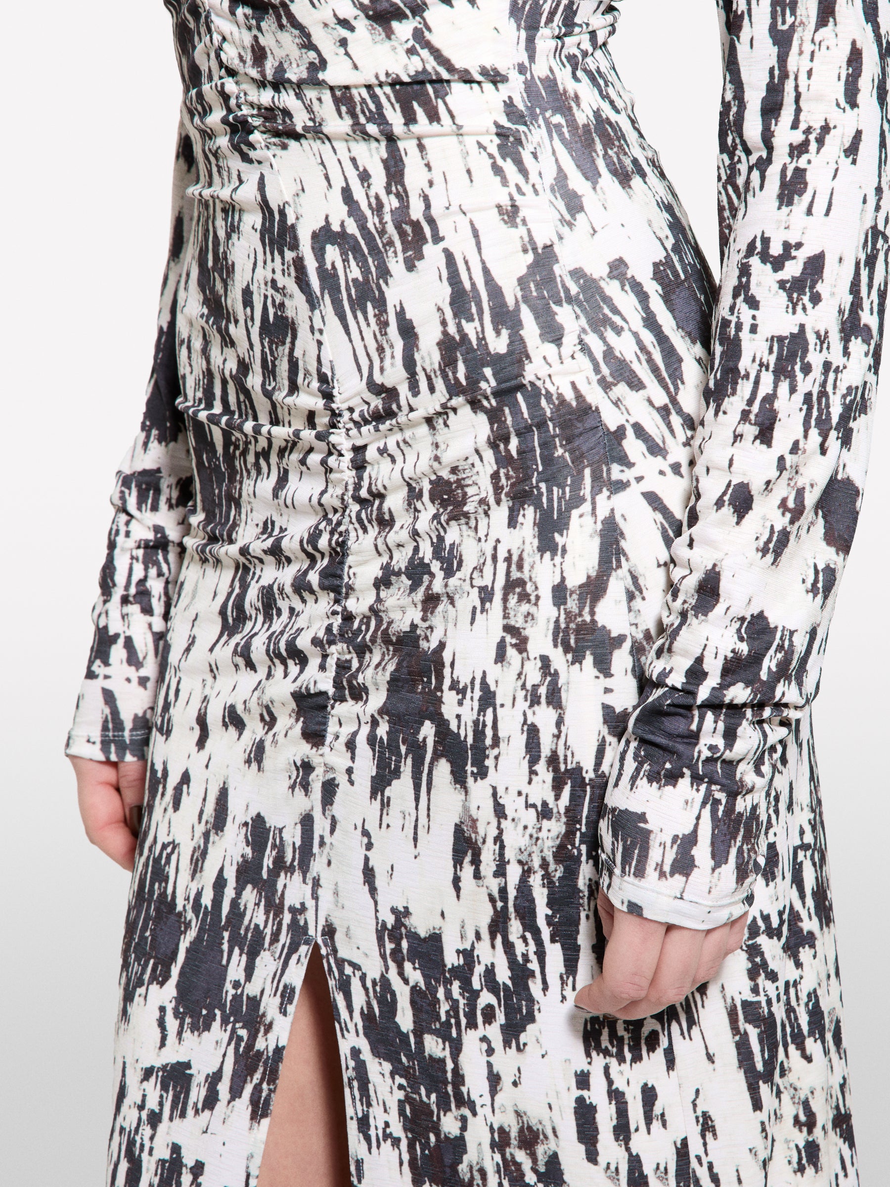 Vestido ajustado com racha - ucb_image_FY