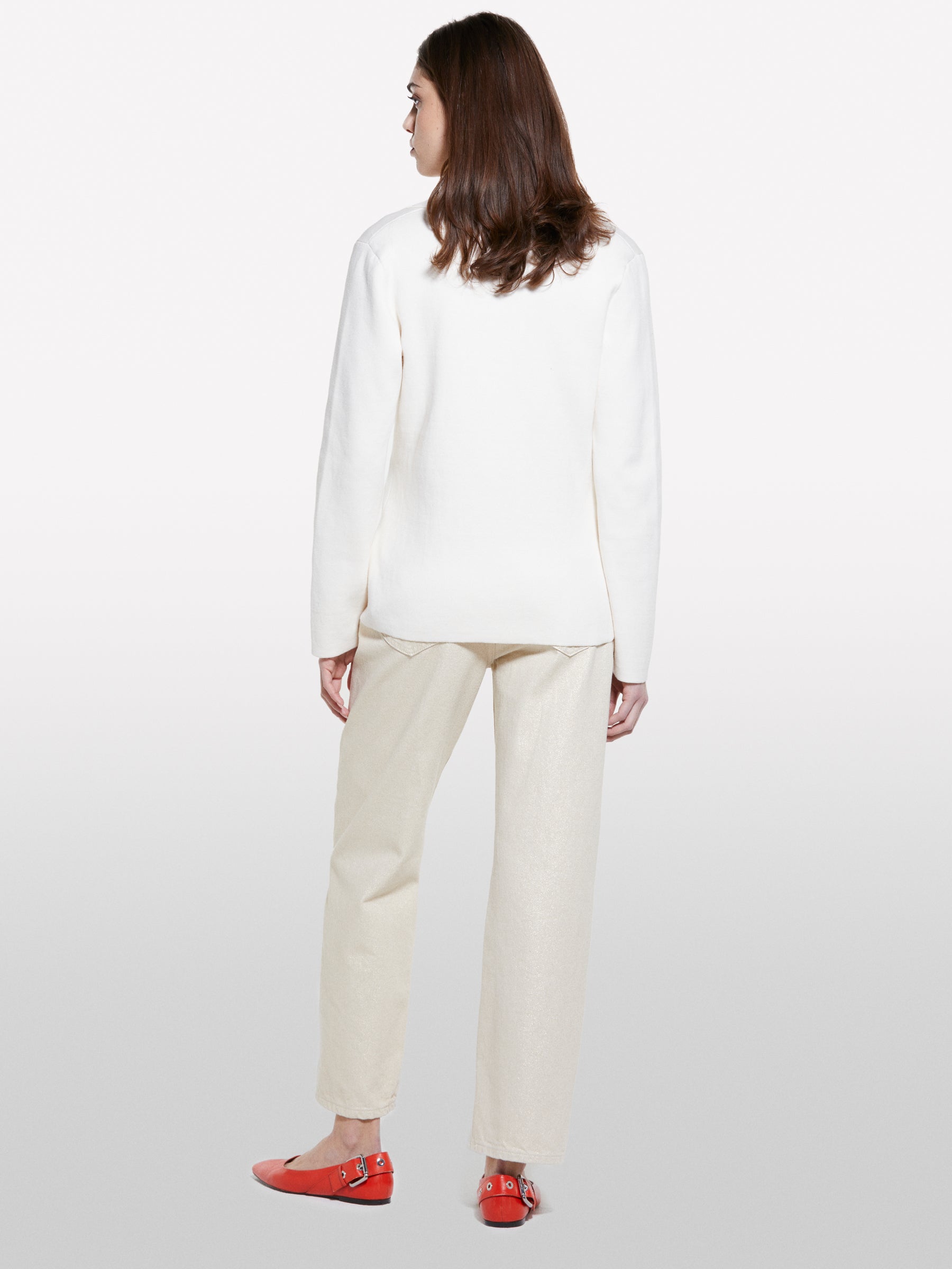 Blazer de malha branco nata - ucb_image_B