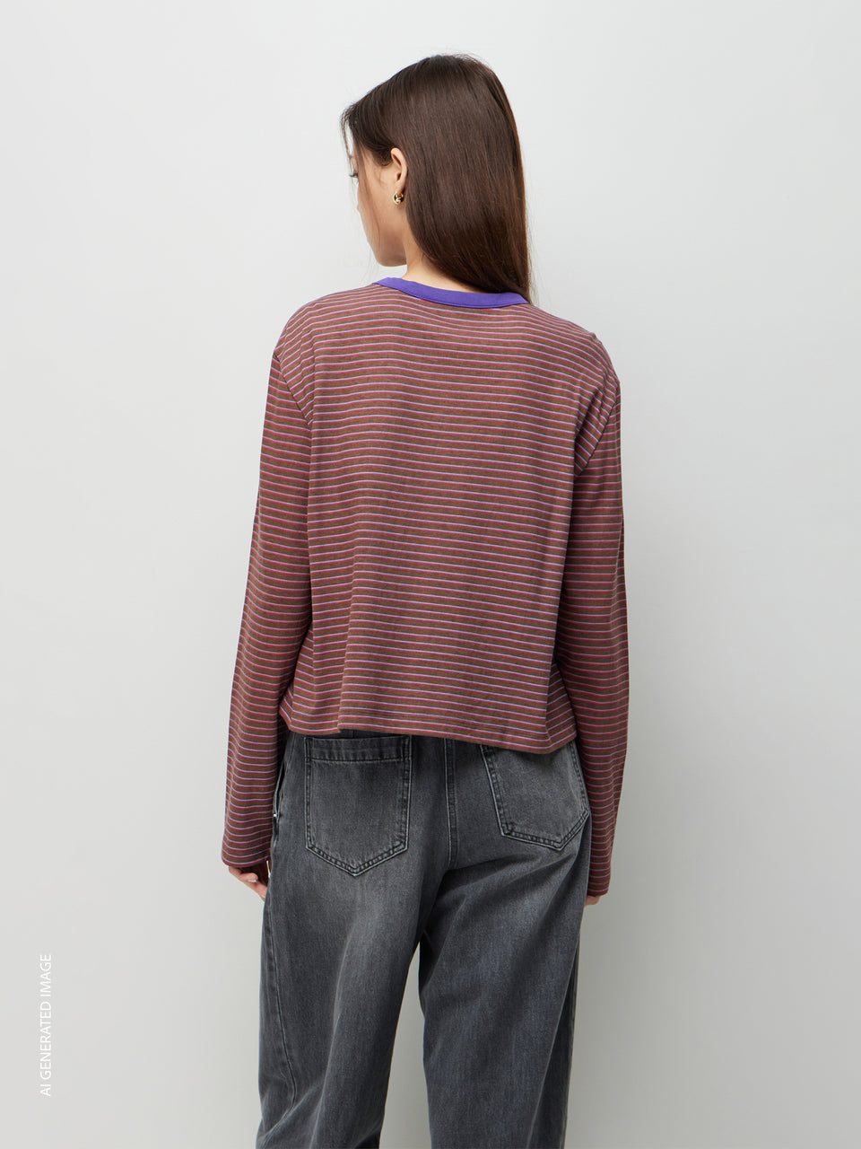 T-shirt às riscas - ucb_image_B