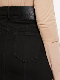 Saia de jeans evasé preta - ucb_image_FY