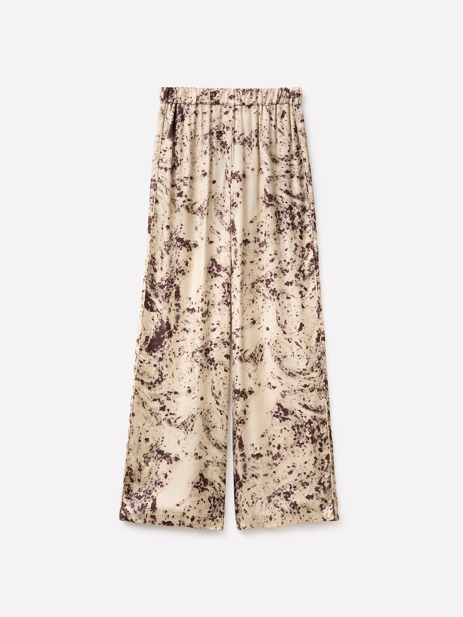 Calças palazzo em cetim estampado  - ucb_image_FS
