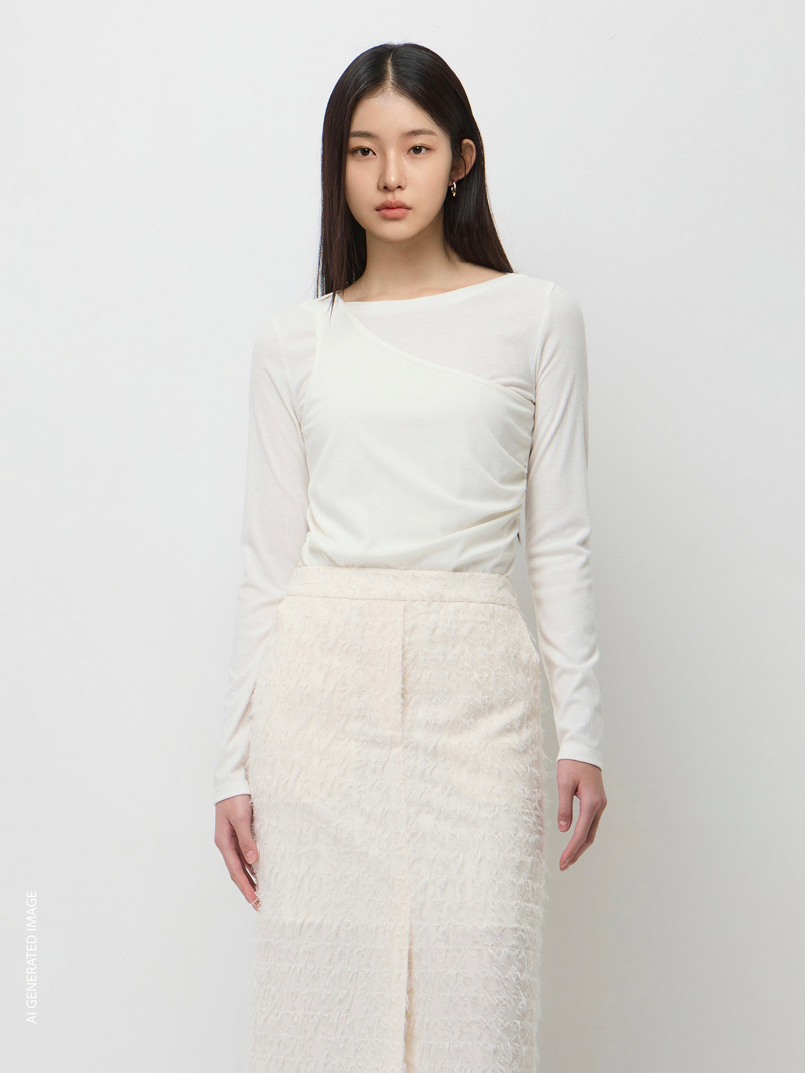 Overlapping T-shirt