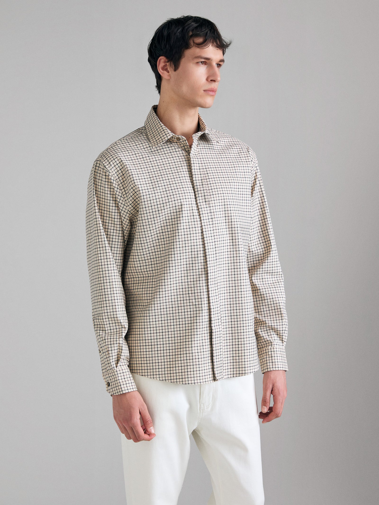 Yarn-dyed shirt