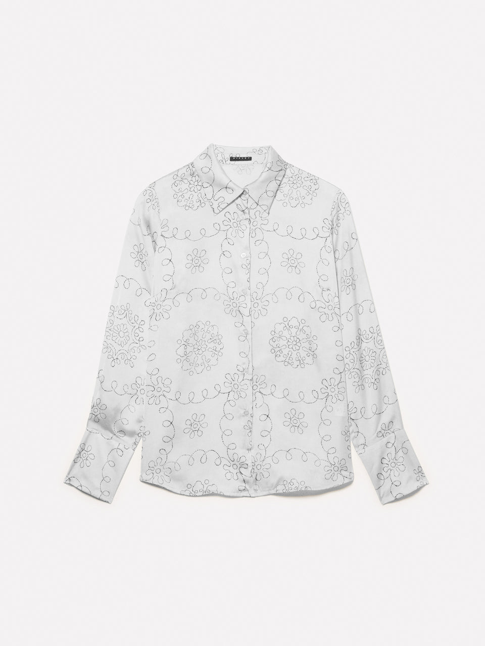 Camisa bege em cetim estampado - ucb_image_FS