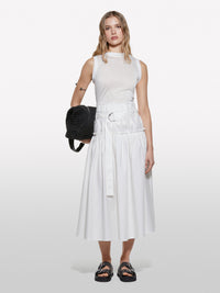 Saia evasé branca com cinto - ucb_image_F