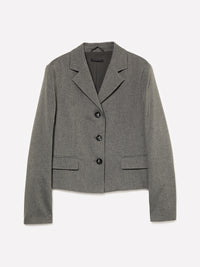 Blazer curto efeito mélange - ucb_image_FS