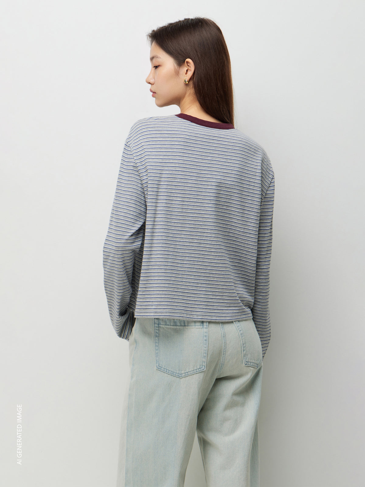 T-shirt às riscas - ucb_image_B