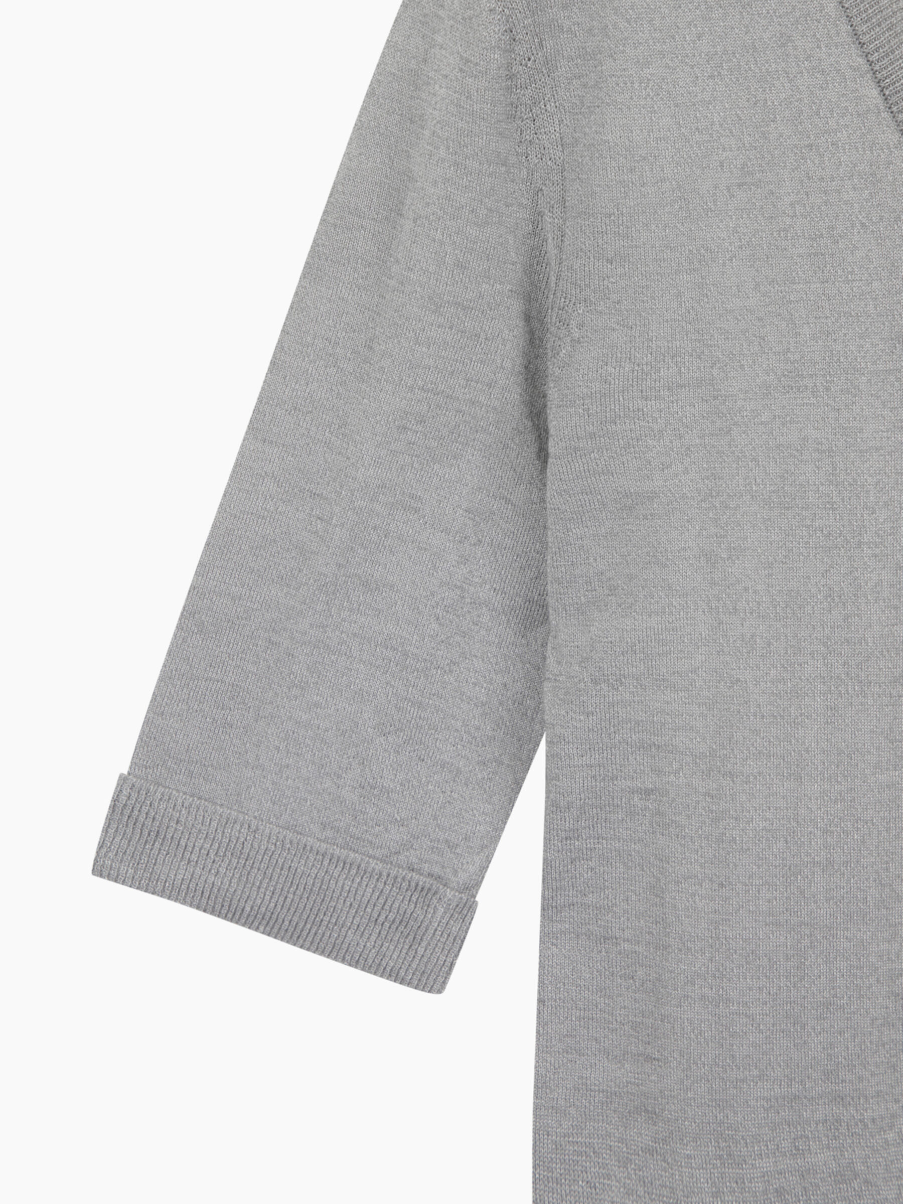 V NECK SWEATER H/S Mulher image number null