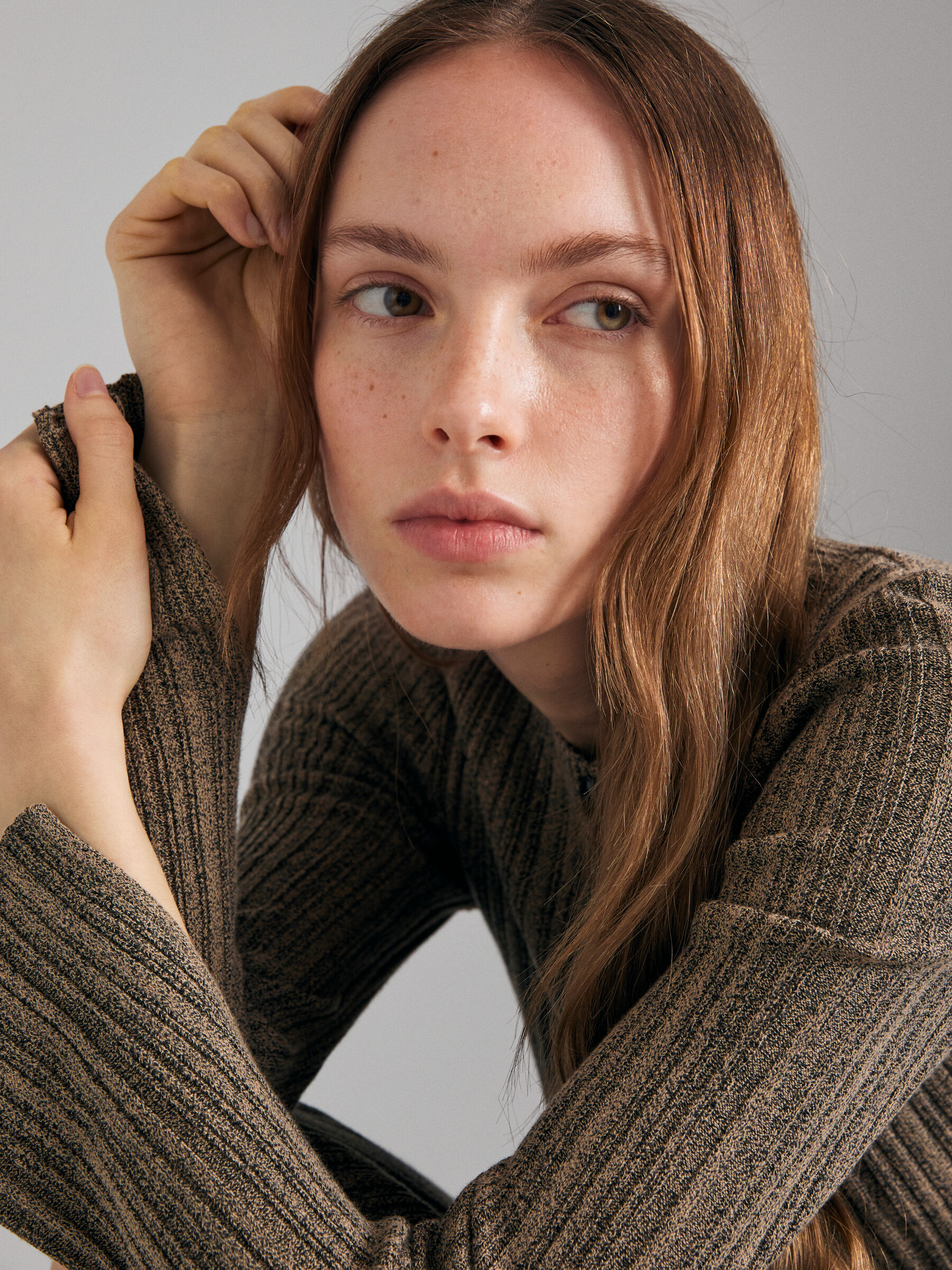 L/S SWEATER Mulher image number null