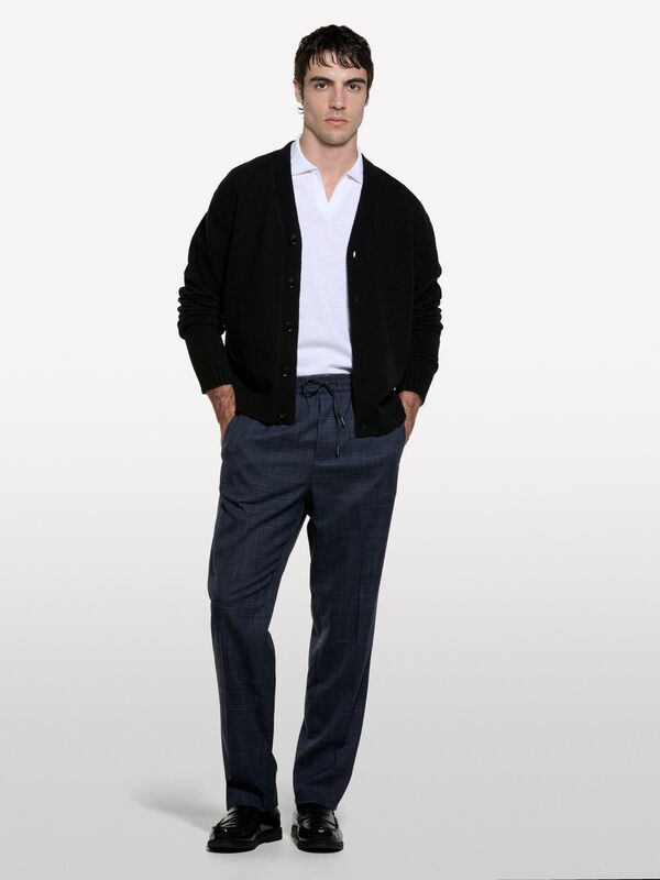 Polo branco 100% algod&atilde;o - polos para homem | Sisley