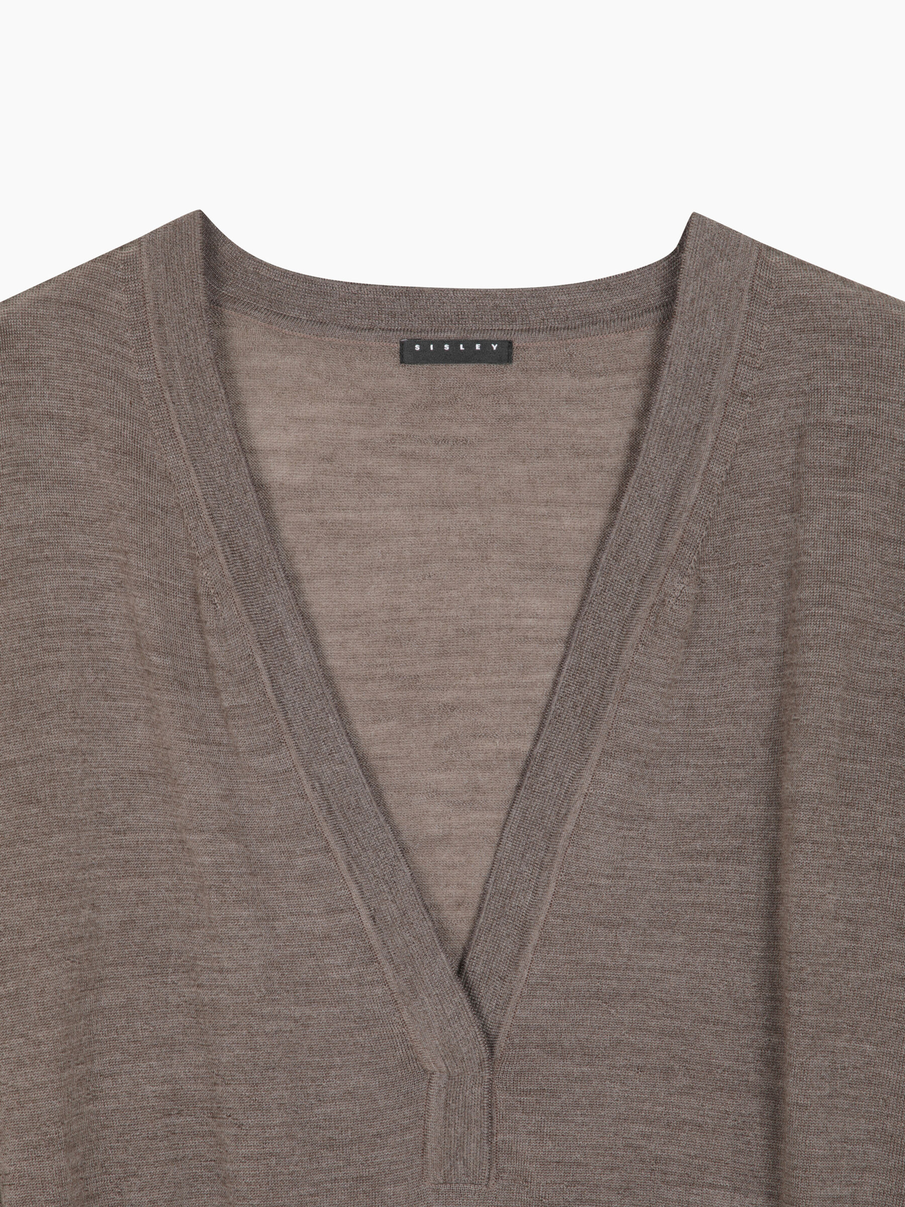 V NECK SWEATER L/S Mulher image number null