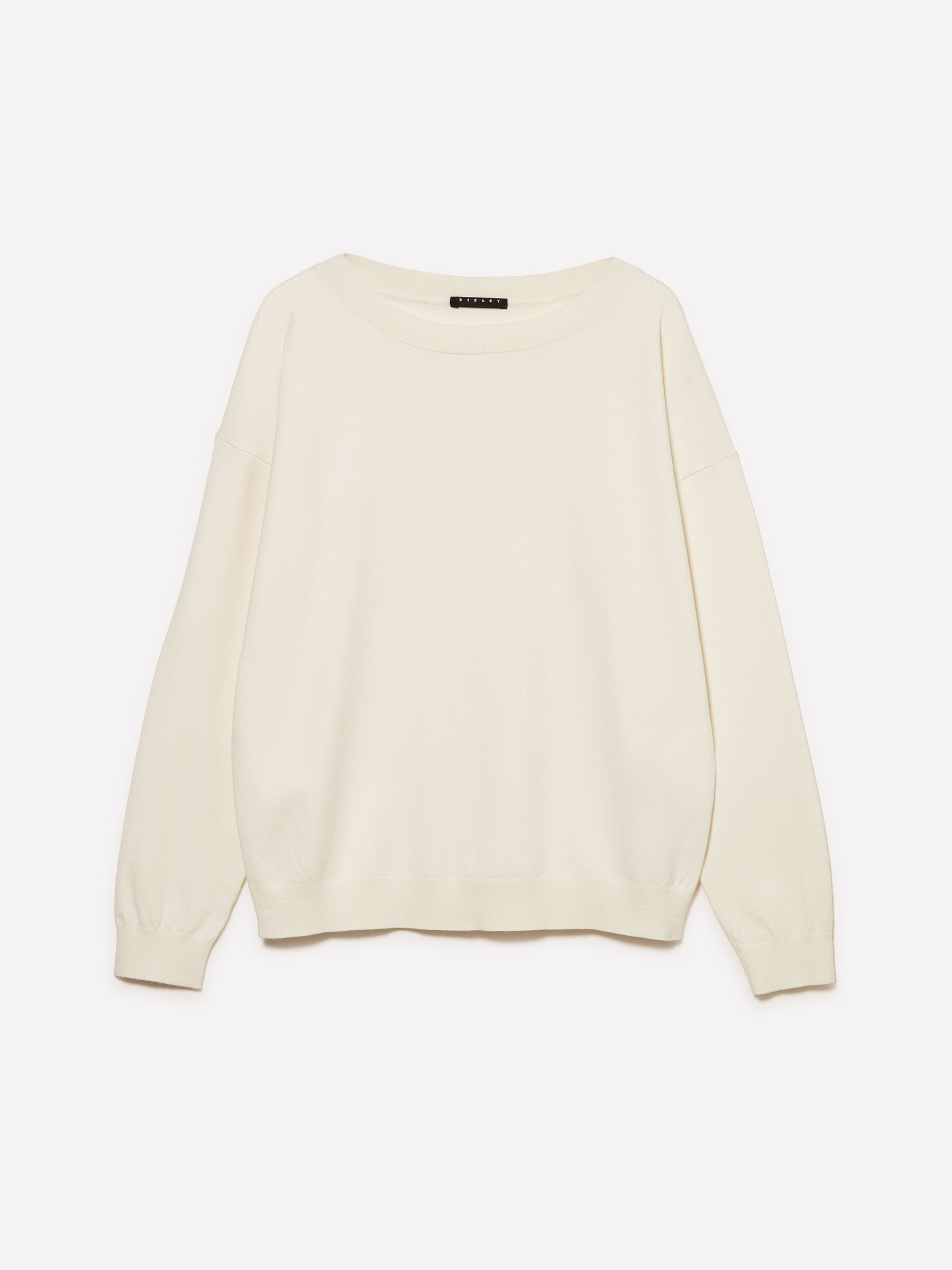 BOAT-NECK SWEAT.L/S Mulher image number null