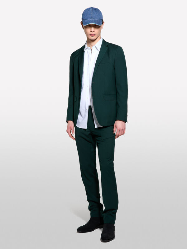 Blazer formal verde-escuro Blazer formal verde-escuro - blazers para homem | Sisley
