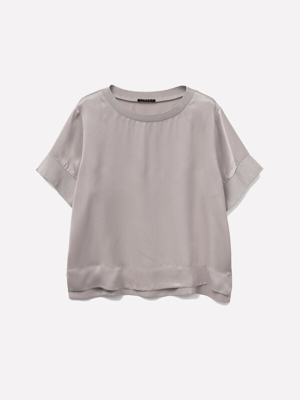 Blusa em cetim - blusas para mulher | Sisley
