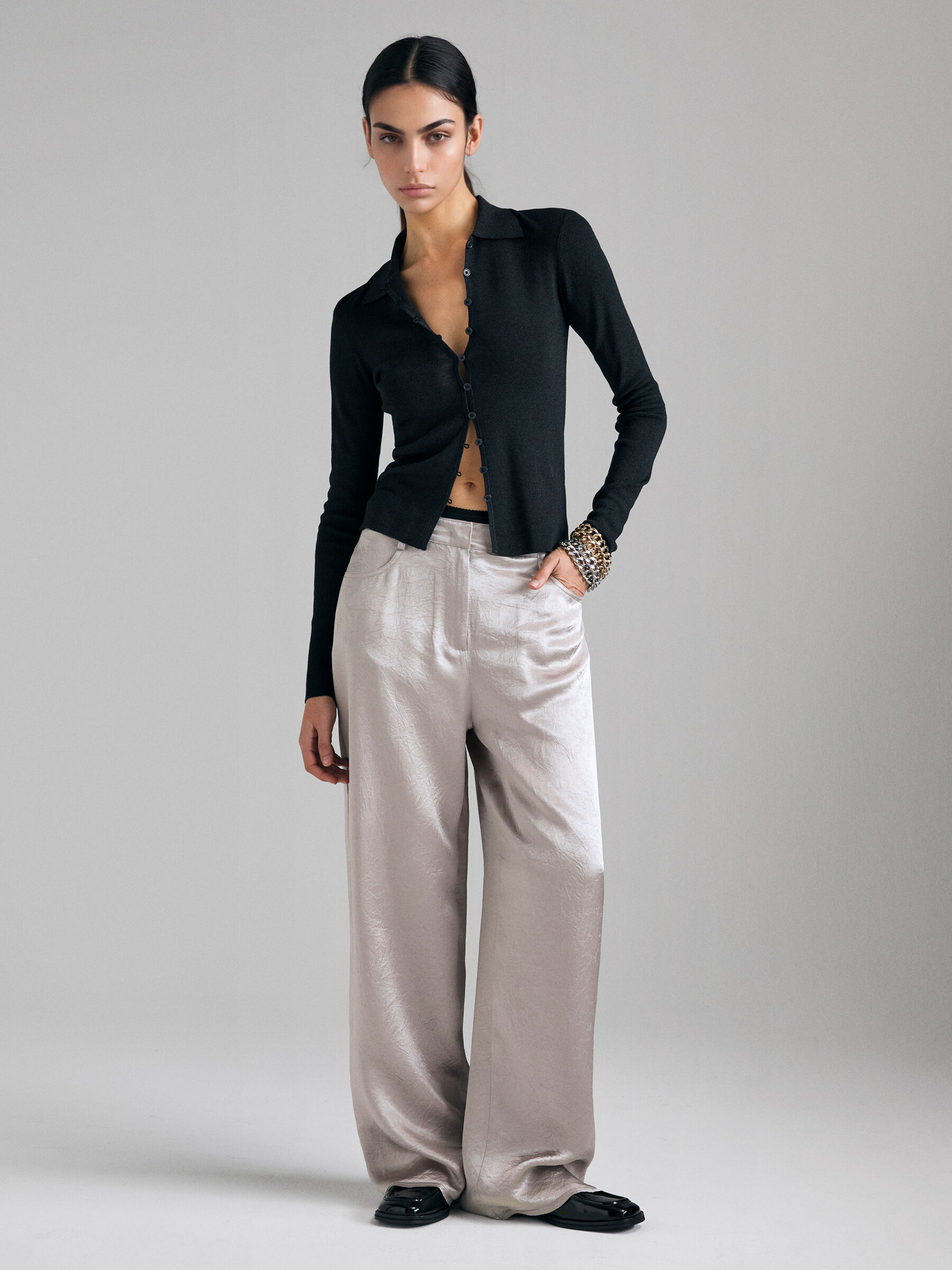 L/S SWEATER Mulher image number null