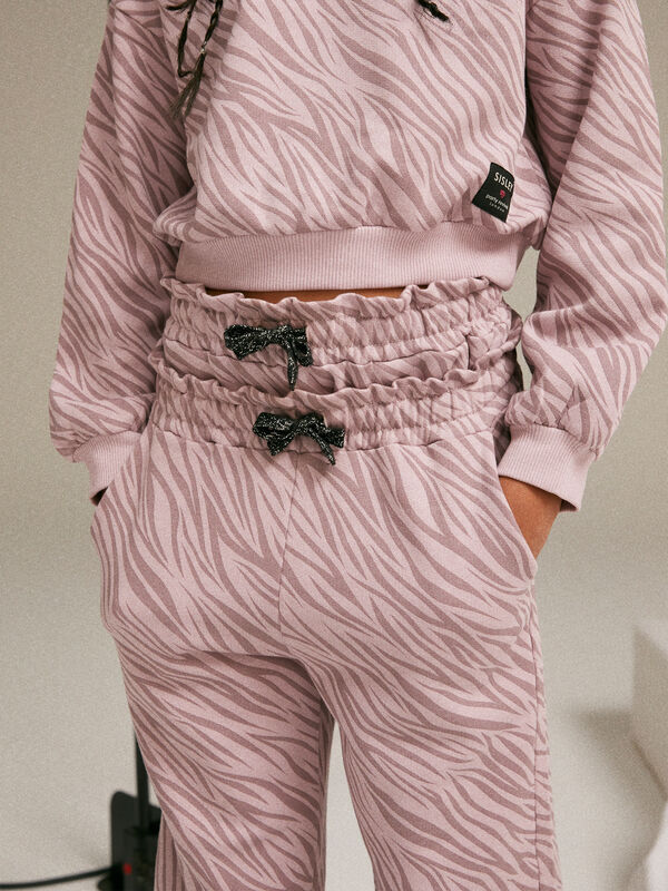 Joggers animalier