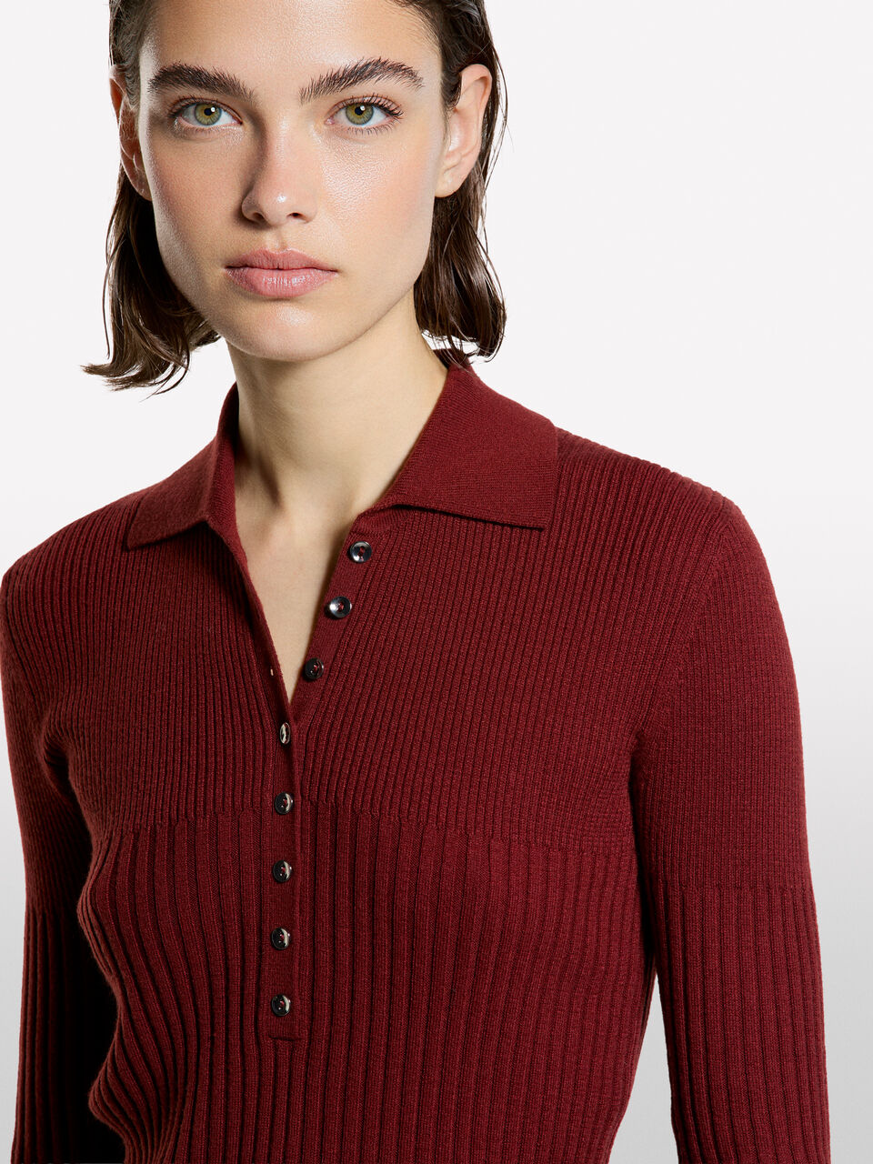 L/S POLO SHIRT Mulher image number null