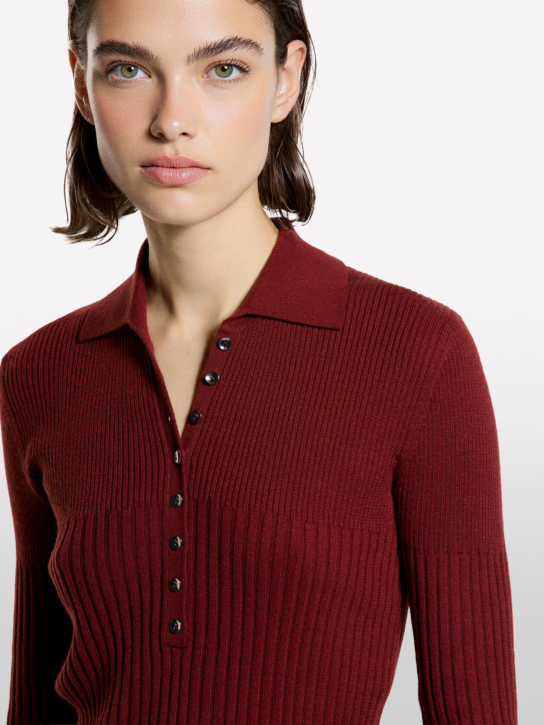 L/S POLO SHIRT Mulher image number null